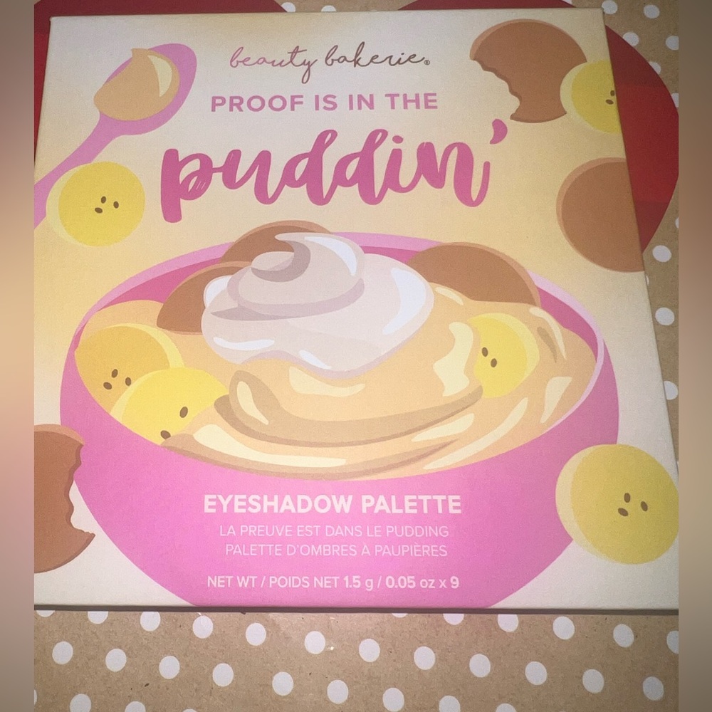 Beauty Bakerie Proof is In The Puddin Palette New In Box
